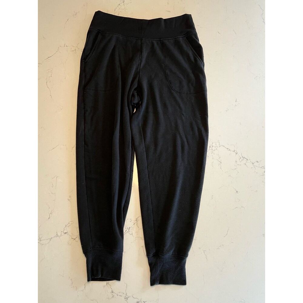 Athleta Black Ankle Length Joggers Sweats Size L (12-14)